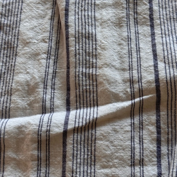 Victoria's Secret white and blue Striped Pants - Picture 8 of 15